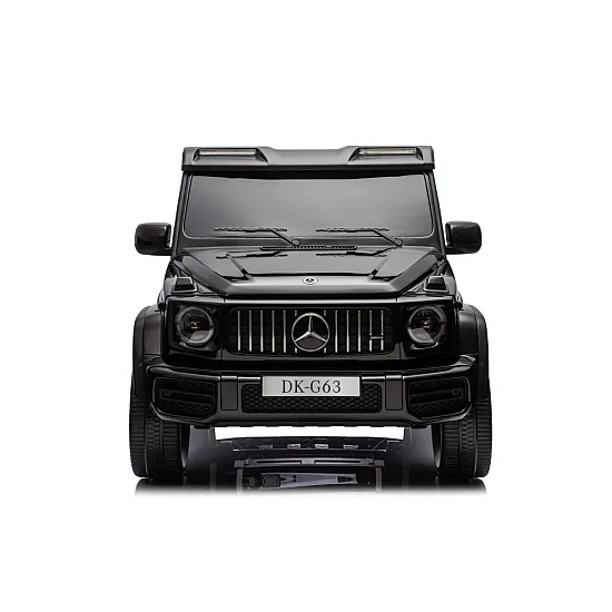 Juodas elektrinis automobilis Mercedes G63 XXL 24V Elektrinės mašinėlės vaikams