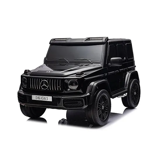 Juodas elektrinis automobilis Mercedes G63 XXL 24V Elektrinės mašinėlės vaikams