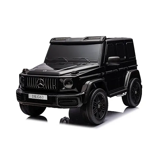 Juodas elektrinis automobilis Mercedes G63 XXL 24V Elektrinės mašinėlės vaikams