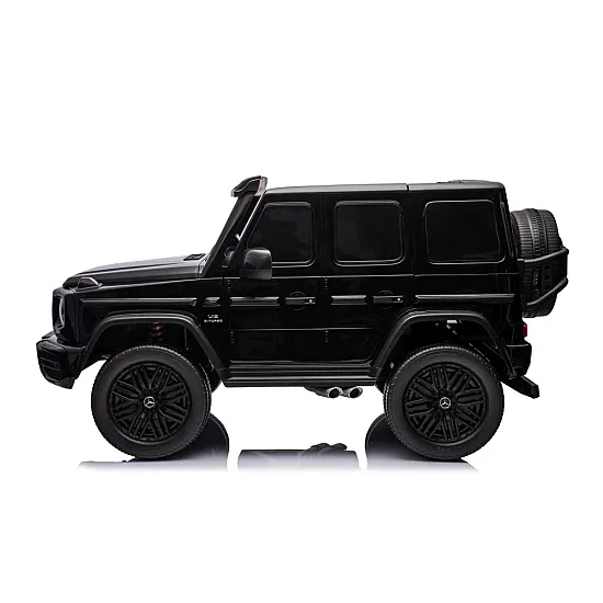 Juodas elektrinis automobilis Mercedes G63 XXL 24V Elektrinės mašinėlės vaikams