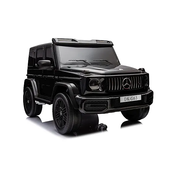 Juodas elektrinis automobilis Mercedes G63 XXL 24V Elektrinės mašinėlės vaikams