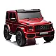 Raudonas elektrinis automobilis Mercedes G63 XXL 24V Elektrinės mašinėlės vaikams