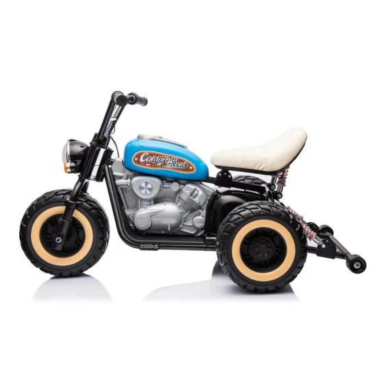 Elektrinis mėlynas triratis LL6688