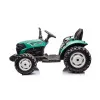 Tamsiai žalias elektrinis traktorius HC-306 24V Elektrinės mašinėlės vaikams