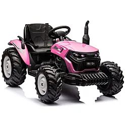 Akumuliatorinis rožinis traktorius HC-306