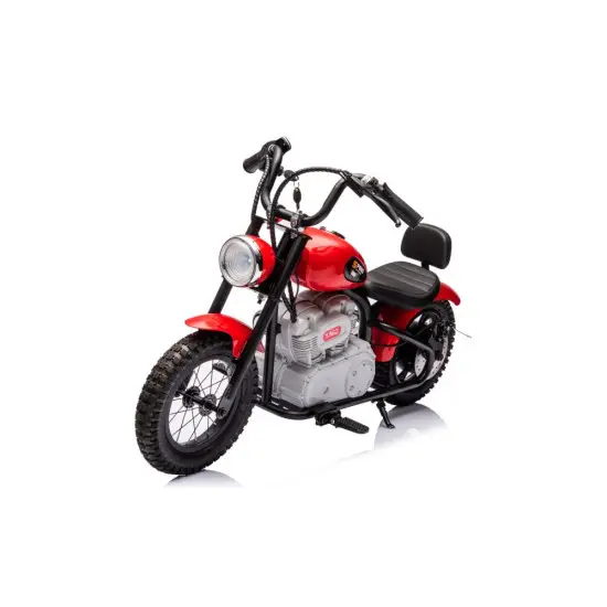 Elektrinis raudonas motociklas A9902