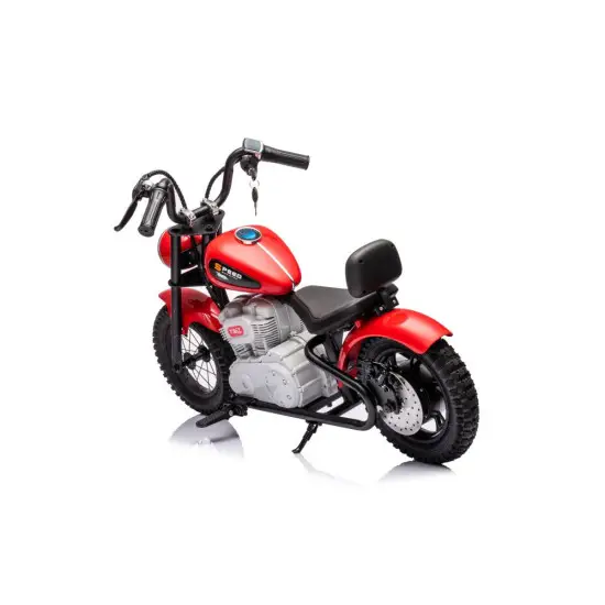 Elektrinis raudonas motociklas A9902