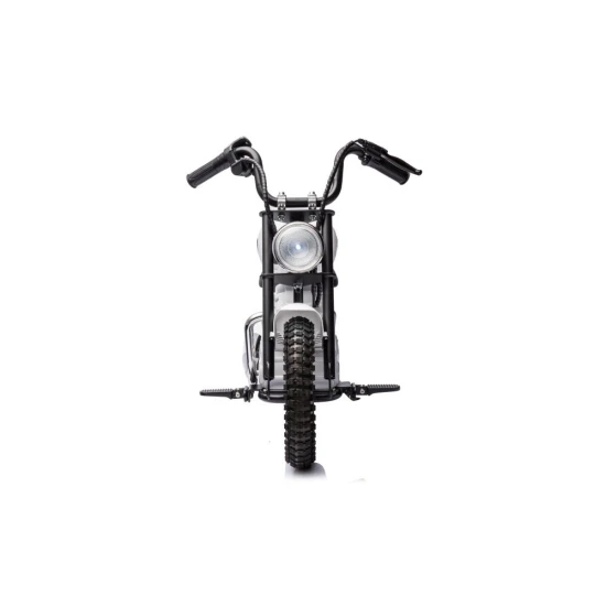 Elektrinis baltas motociklas A9902