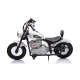 Elektrinis baltas motociklas A9902
