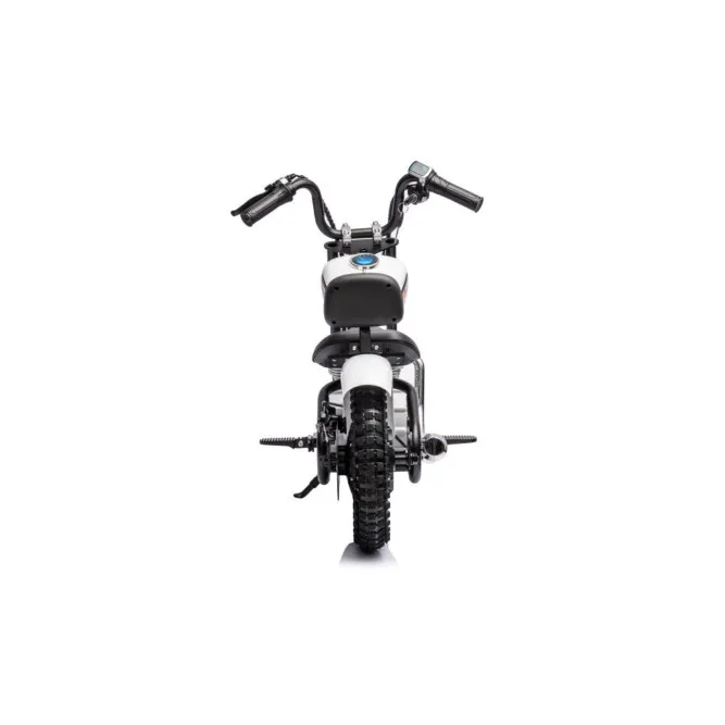 Biały motocykl elektryczny A9902