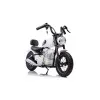Biały motocykl elektryczny A9902