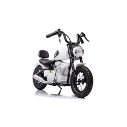 Elektrinis baltas motociklas A9902
