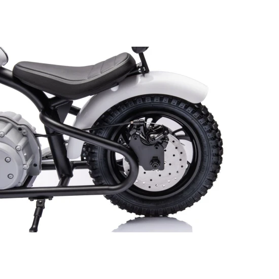 Elektrinis baltas motociklas A9902
