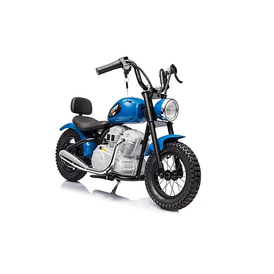 Elektrinis mėlynas motociklas A9902