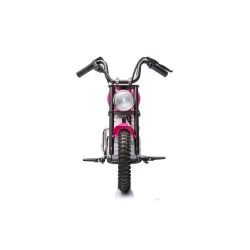 Elektrinis rožinis motociklas A9902