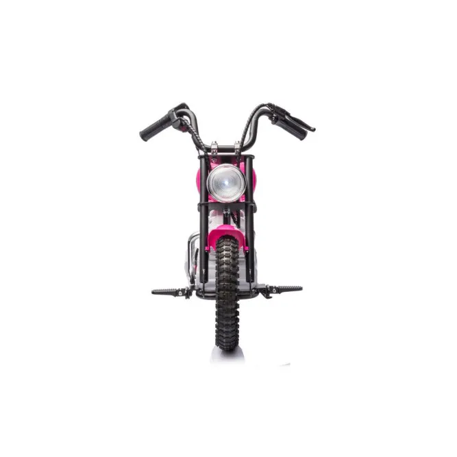 Elektrinis motociklas vaikams A9902, rožinė