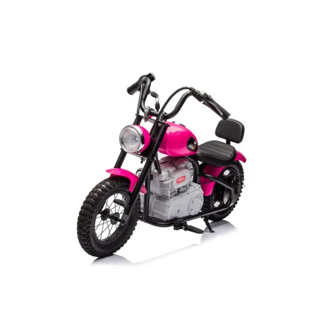 Elektrinis motociklas vaikams A9902, rožinė