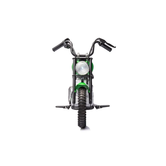 Elektrinis žalias motociklas A9902
