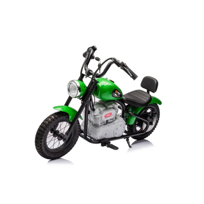 Elektrinis motociklas vaikams A9902, žalia