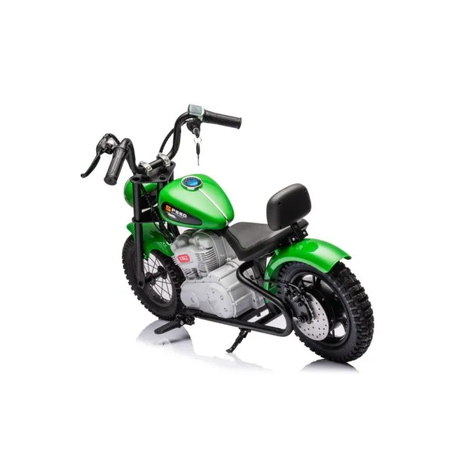 Elektrinis motociklas vaikams A9902, žalia