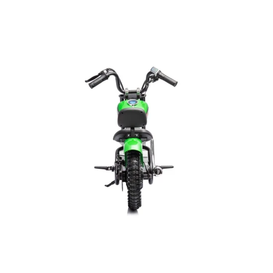 Elektrinis žalias motociklas A9902