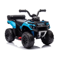 Mėlynas akumuliatorinis keturratis GTS1155