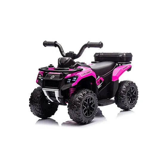Pink battery-powered quadricycle GTS1155 Electric machines for children