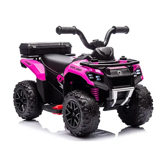 Pink battery-powered quadricycle GTS1155 Electric machines for children