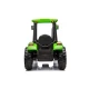 A011 akumuliatorinis žalias traktorius