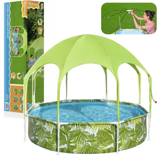 Vaikams skirtas sodo rėminis baseinas 244 cm x 51 cm Bestway 56432