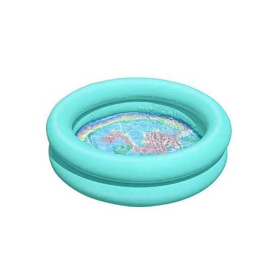 Pripučiamas mėtinės spalvos baseinas 61 cm x 15 cm Bestway 51061