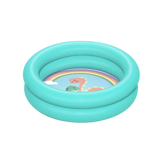 Pripučiamas mėtinės spalvos baseinas 61 cm x 15 cm Bestway 51061