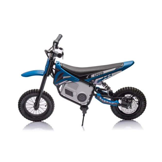 Elektrinis motociklas vaikams motokroso dviratis A9901, mėlyna