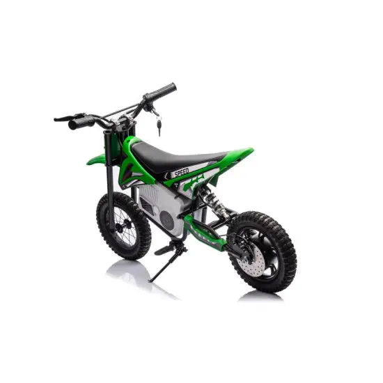 Akumuliatorinis žalias  motokroso dviratis A9901