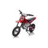 Akumuliatorinis raudonas motokroso dviratis A9901