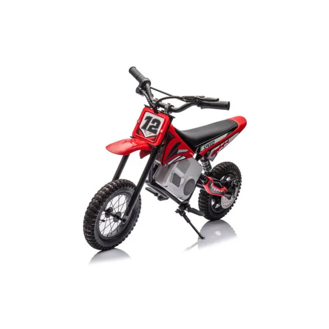 Akumuliatorinis raudonas motokroso dviratis A9901