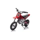 Akumuliatorinis raudonas motokroso dviratis A9901
