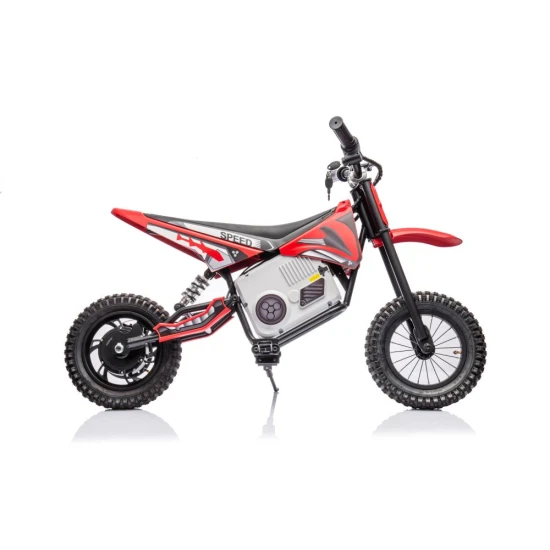 Akumuliatorinis raudonas motokroso dviratis A9901