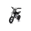 Elektrinis motociklas vaikams motokroso dviratis A9901, juoda