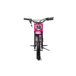 Akumuliatorinis rožinis motokroso dviratis A9901