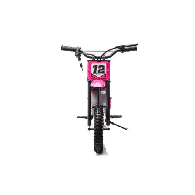 Akumuliatorinis rožinis motokroso dviratis A9901