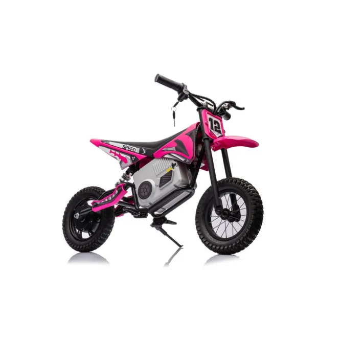 Akumuliatorinis rožinis motokroso dviratis A9901