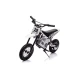 Akumuliatorinis baltas motokroso dviratis A9901