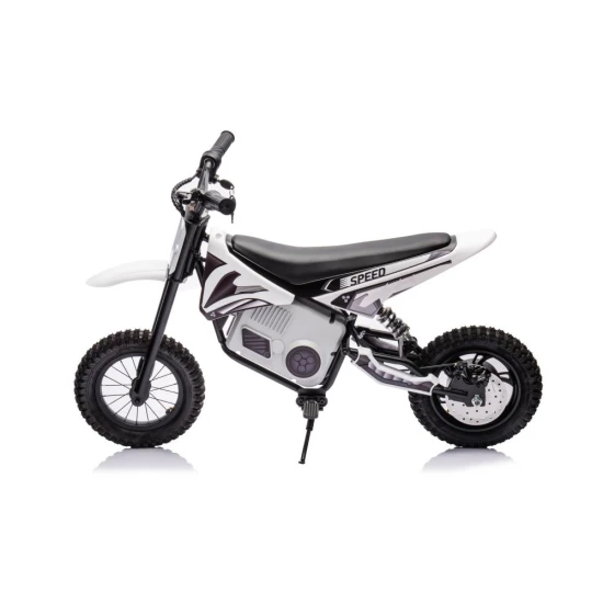 Akumuliatorinis baltas motokroso dviratis A9901