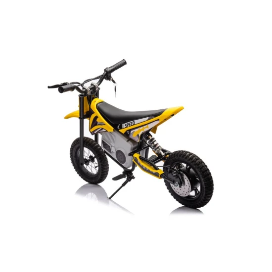 Akumuliatorinis geltonas motokroso dviratis A9901