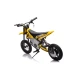 Akumuliatorinis geltonas motokroso dviratis A9901