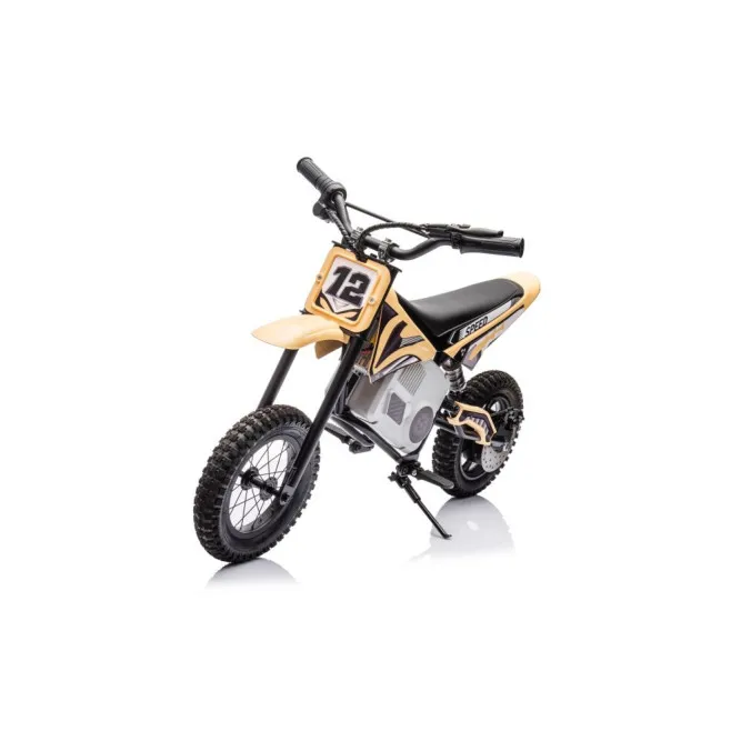 Elektrinis motociklas vaikams motokroso dviratis A9901, chaki