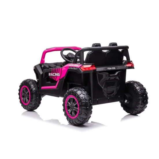YSA036 rožinis akumuliatorinis bagis Elektrinės mašinėlės vaikams