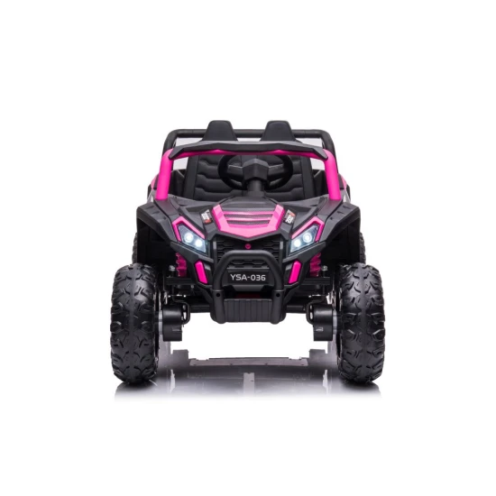 YSA036 rožinis akumuliatorinis bagis Elektrinės mašinėlės vaikams
