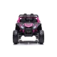 YSA036 rožinis akumuliatorinis bagis Elektrinės mašinėlės vaikams